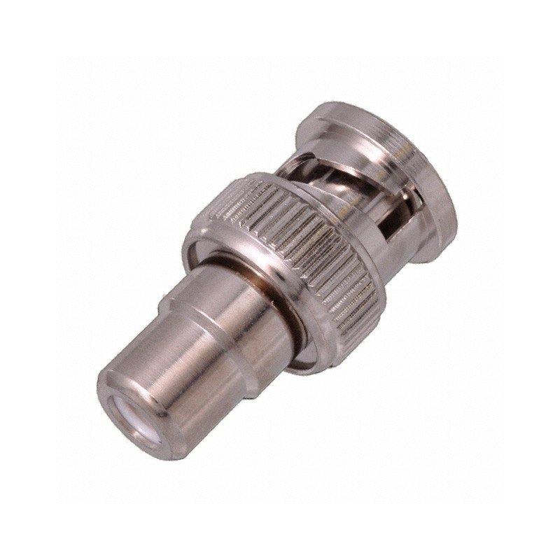 1 pcs : VA206 - ADAPT BNC PLUG TO RCA JACK SILV
