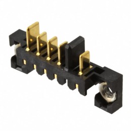 1 pcs : 6376042-2 - CONN PLUG 5POS 2.50MM R/A SLDR