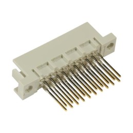1 pcs : 09751206577 - CONN DIN HDR 20POS PCB GOLD