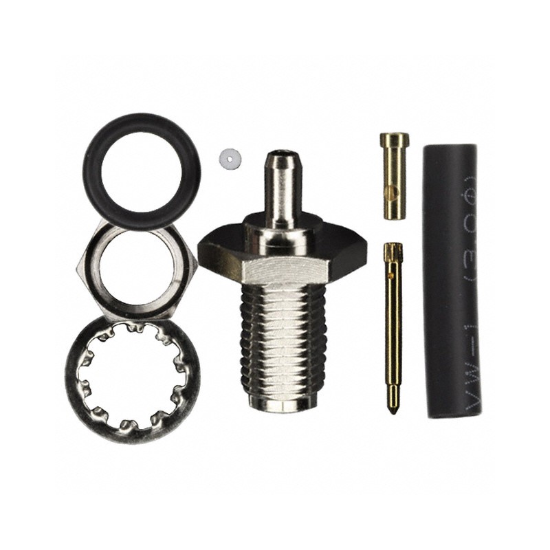 1 pcs : CONREVSMA014-R178 - CONN RPSMA RCPT STR 50OHM SOLDER