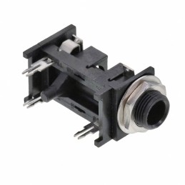 1 pcs : RA49B12A - CONN JACK MONO 6.35MM R/A