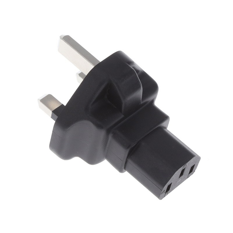 1 pcs : 610-701(R) - UK PLUG ADAPTER BS1363 TO C13