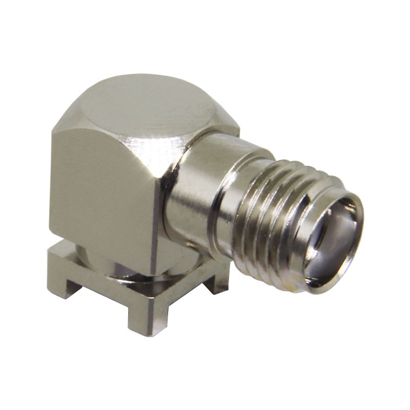 1 pcs : CONSMA002-SMD - CONN SMA RCPT R/A 50 OHM SMD