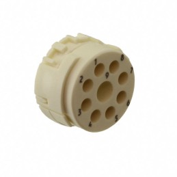 1 pcs : 1170050000 - CONN MALE INSERT 9POS GOLD CRIMP