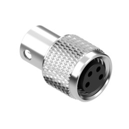 1 pcs : 50-00682 - M8 A-CODE 4POS RCPT MOLDING