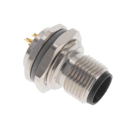 1 pcs : T4130512031-000 - CONN RCPT MALE 3P GOLD SLDR CUP