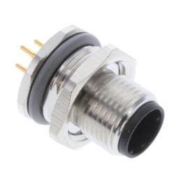 1 pcs : T4140512031-000 - CONN RCPT MALE 3POS GOLD SOLDER