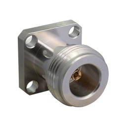 1 pcs : CONN002-W - CONN N RCPT STR 50 OHM SOLDER