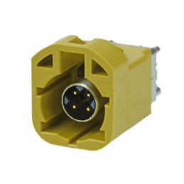 1 pcs : R41-A739K - CONN HSD 4+0 REVERSE VERTICAL TY