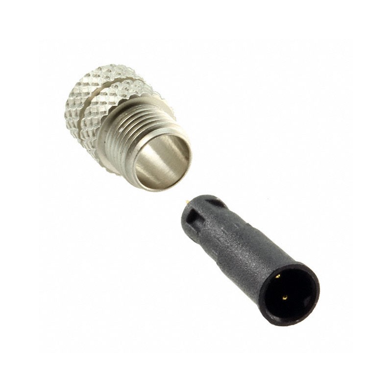 1 pcs : 850-002-103RLU1 - CONN RCPT MALE 2P GOLD SLDR CUP