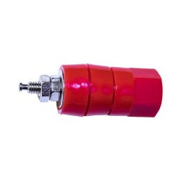 1 pcs : BU-00282-2 - CONN BIND POST HEX RED