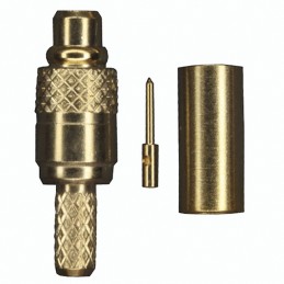 1 pcs : 0734150971 - CONN MMCX PLUG STR 50 OHM SOLDER