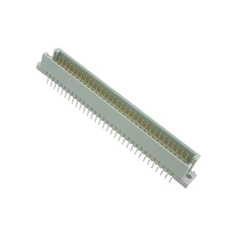 1 pcs : 536098-5 - CONN DIN PLUG 96POS PCB GOLD