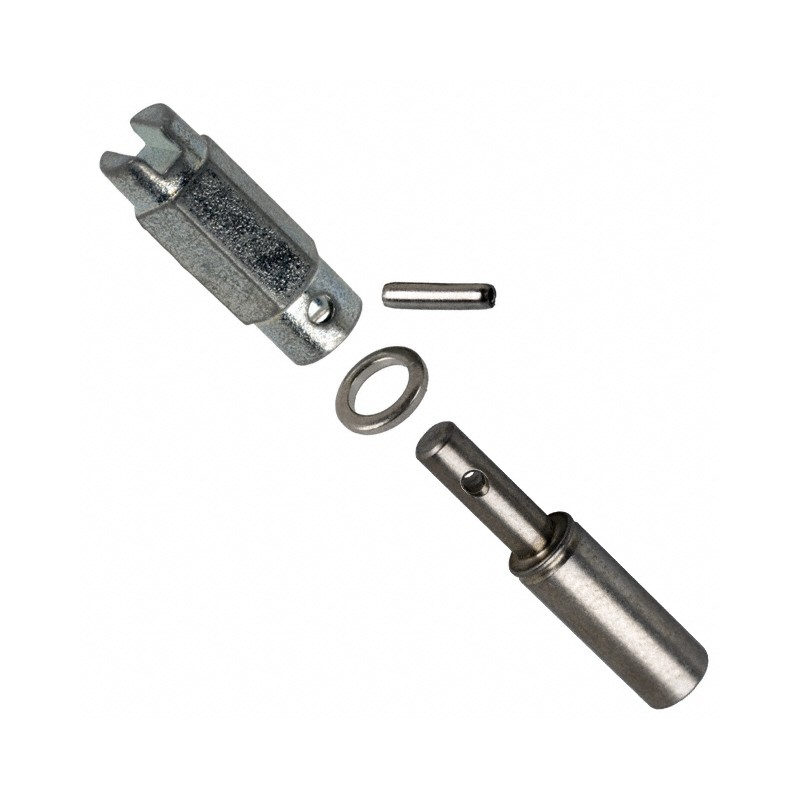 1 pcs : 201389-1 - CONN JACKSCREW SHORT-SHORT FMALE
