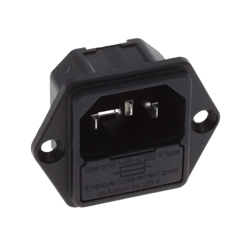 1 pcs : 6205.2100 - PWR ENT MOD RCPT IEC320-C14 PNL