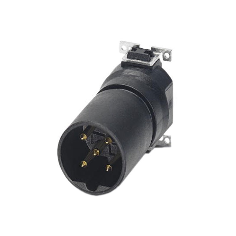 1 pcs : 1411985 - CONN MALE INSERT 5POS SOLDER