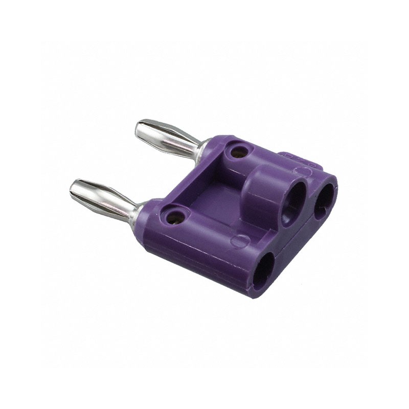 1 pcs : MDP-7 - CONN DBL BAN PLUG STACK SLDRLESS