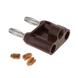 1 pcs : MDP-1 - CONN DBL BAN PLUG STACK SLDRLESS