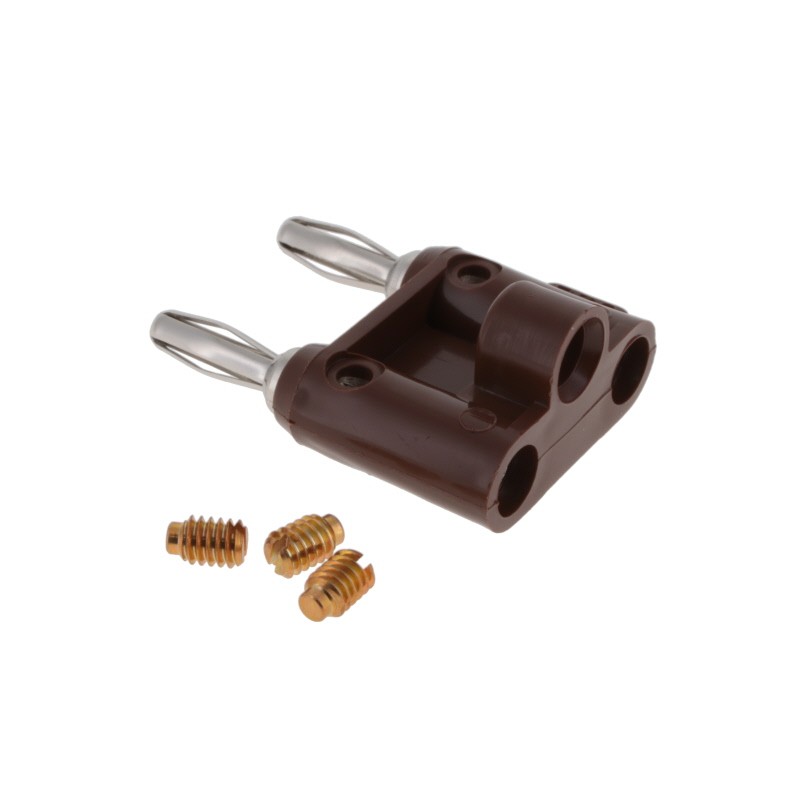 1 pcs : MDP-1 - CONN DBL BAN PLUG STACK SLDRLESS