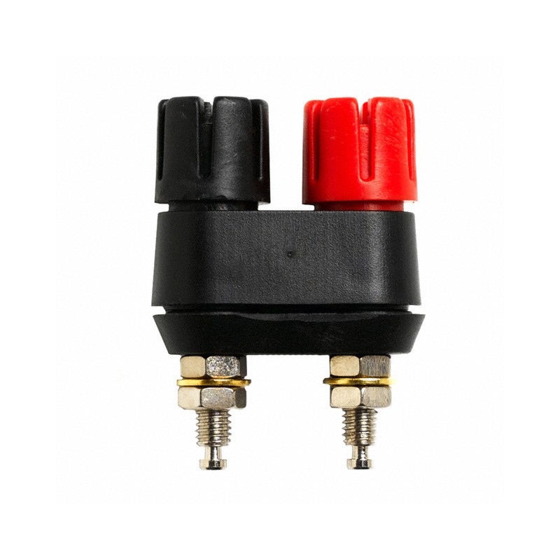 1 pcs : 6884 - CONN BIND POST DL FLUTD BLK/RED