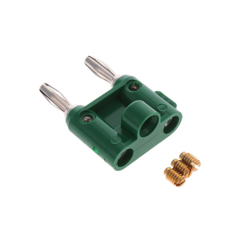 1 pcs : MDP-5 - CONN DBL BAN PLUG STACK SLDRLESS