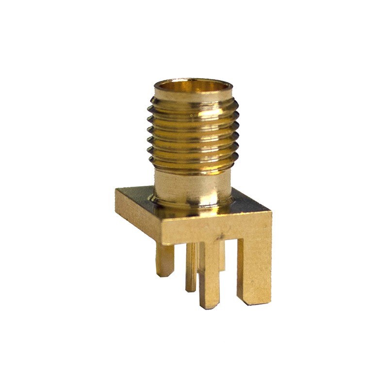 1 pcs : BU-1420701801 - CONN SMA JACK STR. EDGE MOUNT