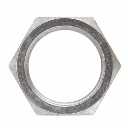 1 pcs : 1604197-1 - CONN HEX NUT M9.5 SILVER 1100PC