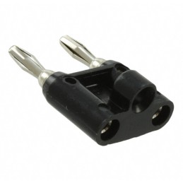 1 pcs : BU-00247-0 - CONN DBL BAN PLUG STACK SLDRLESS