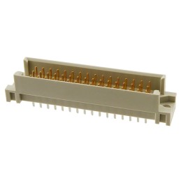 1 pcs : 2-1393659-6 - CONN DIN PLUG 48POS PCB GOLD