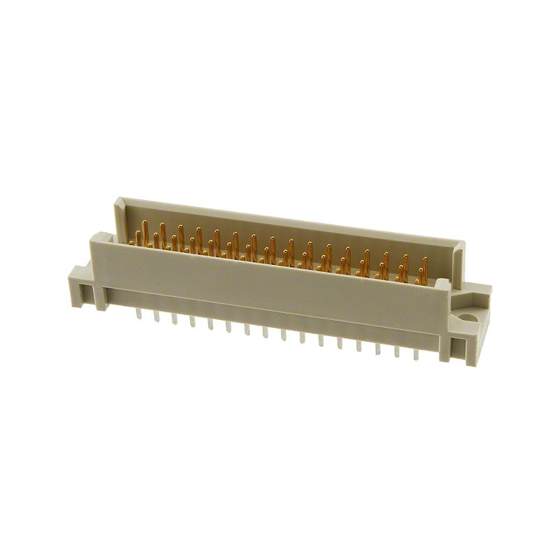 1 pcs : 2-1393659-6 - CONN DIN PLUG 48POS PCB GOLD