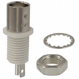 1 pcs : 5227726-2 - CONN BNC JACK STR 50 OHM SOLDER