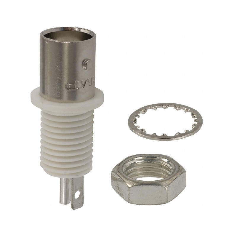 1 pcs : 5227726-2 - CONN BNC JACK STR 50 OHM SOLDER