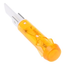 1 pcs - Arcolectric (Bulgin) Ltd Orange Neon Panel Mount Indicator, 110V ac, 9.5mm Mounting Hole Size