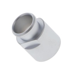 1 pcs : FFM.1B.131.LC - CONN BACK-NUT COLLET SILVER