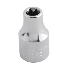 1 pcs - SAM 1/4 in Drive 7/32in Deep Socket, 6 point, 50 mm Overall Length