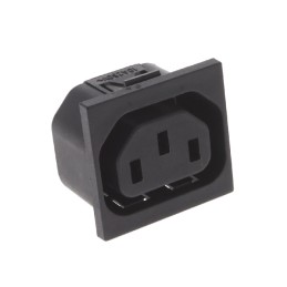 1 pcs : 6650.4515 - PWR ENT RCPT IEC320-2-2F PANEL