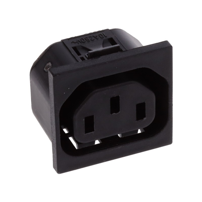 1 pcs : 6650.4520 - PWR ENT RCPT IEC320-2-2F PANEL