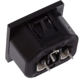 1 pcs : 6650.4520 - PWR ENT RCPT IEC320-2-2F PANEL