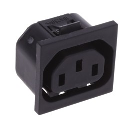 1 pcs : 6650.4530 - PWR ENT RCPT IEC320-2-2F PANEL