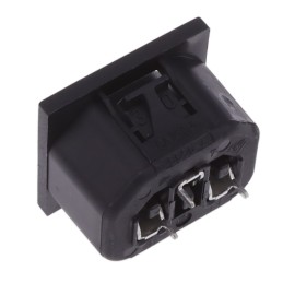 1 pcs : 6650.4530 - PWR ENT RCPT IEC320-2-2F PANEL