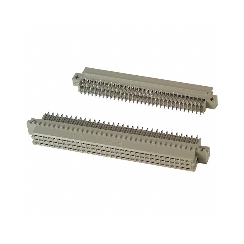 1 pcs : 650870-4 - CONN DIN RCPT 96POS PCB RA GOLD