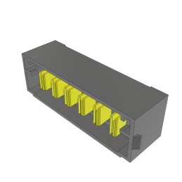 1 pcs : MPT-06-6.30-01-T-V-LC - CONN HDR 6POS 5.00MM PCB SLDR