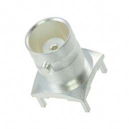 1 pcs : 1-1337445-0 - CONN BNC JACK STR 50 OHM PCB