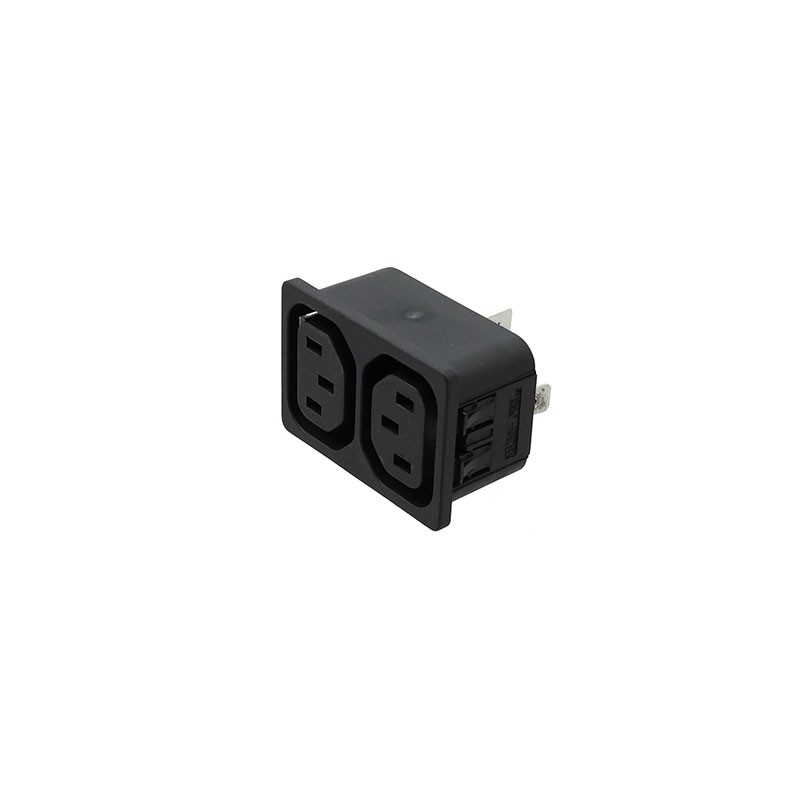 1 pcs : 4751-2111-21 - PWR ENT RCPT IEC320-2-2F PNL QC