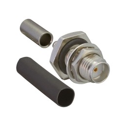 1 pcs : CONSMA014 - CONN SMA RCPT STR 50 OHM SOLDER