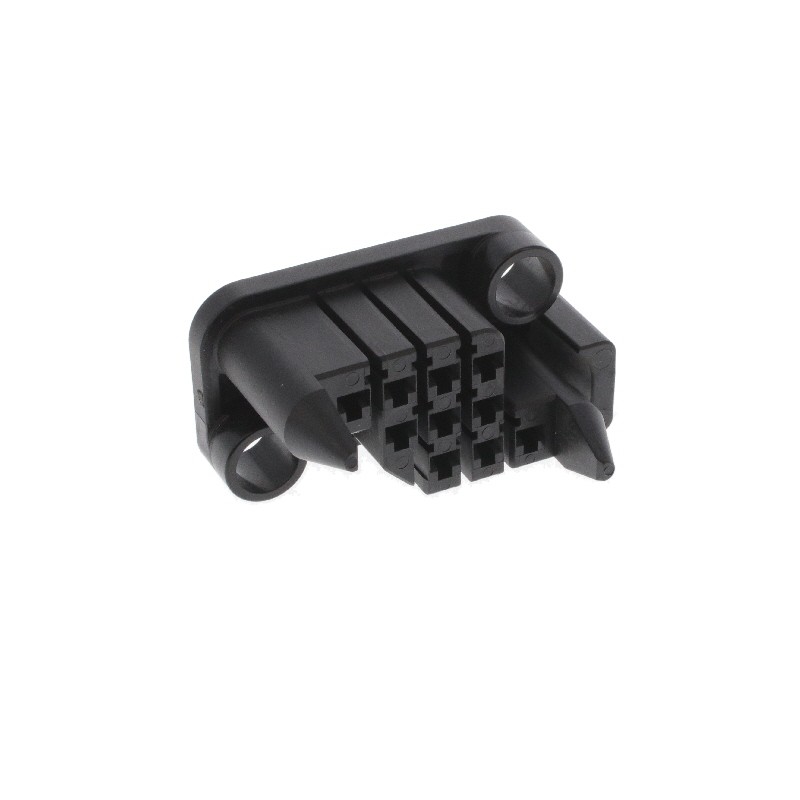 1 pcs : 1337363-1 - CONN HSG DRAWER 10POS BLK
