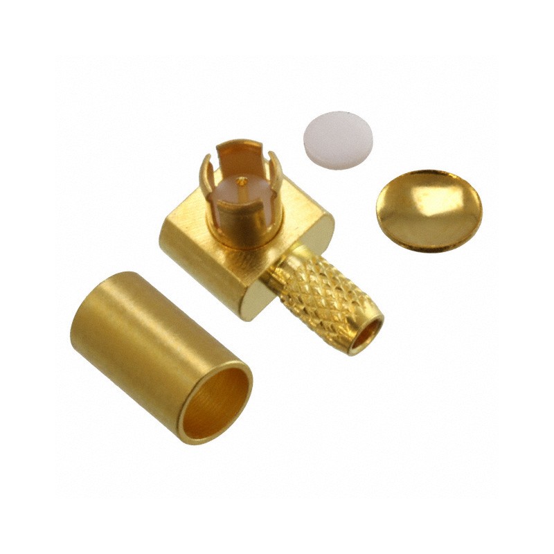 1 pcs : 0734153640 - CONN MCX PLUG R/A 75 OHM SOLDER
