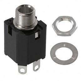 1 pcs : 113X - CONN JACK MONO 6.35MM PNL MNT