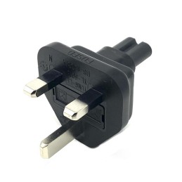 1 pcs : 610-703R(R) - PLUG ADAPTOR UK BS1363 TO C13