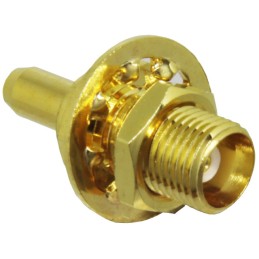 1 pcs : CONMCX005-R178 - CONN MCX RCPT STR 50 OHM CRIMP